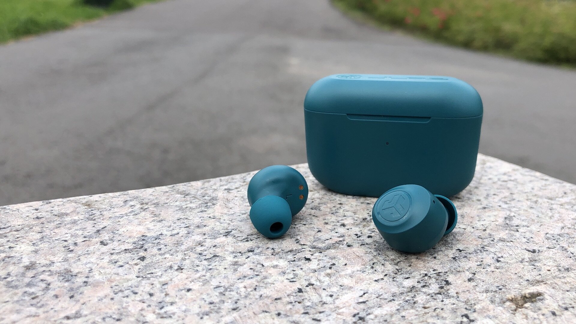 JLab Go Air Pop earbuds - perfect for sports enthusiasts