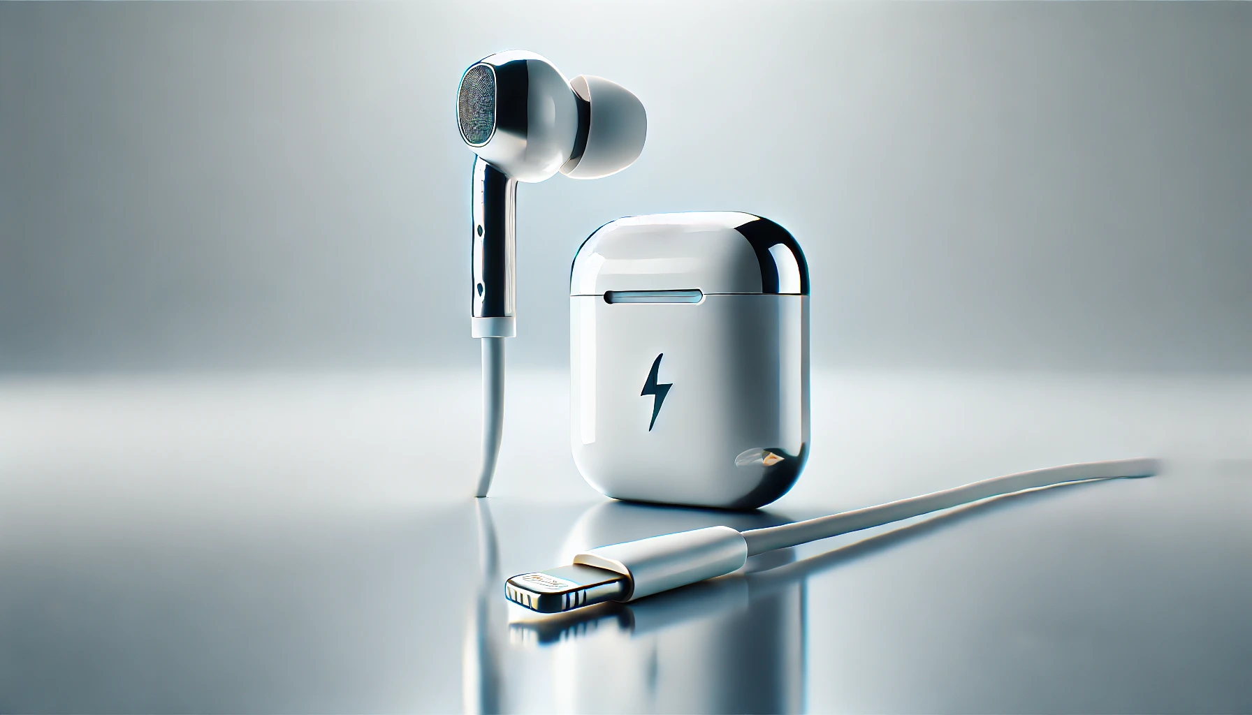 Earbuds with Lightning connector